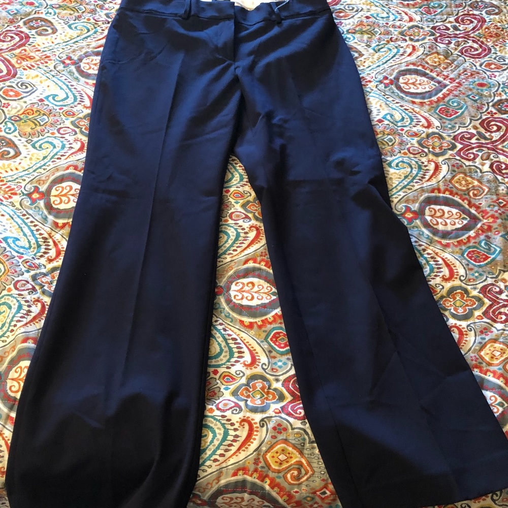 Navy loft Marisa trousers 10 petite